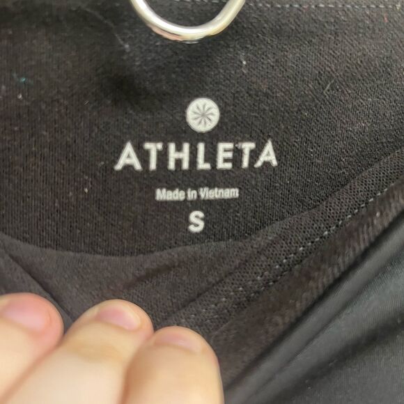 Athleta Black Sleet High Traverse Tight Leggings SZ S Activewear Workout - Picture 5 of 7